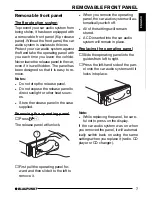 Предварительный просмотр 7 страницы Blaupunkt Honolulu CD50 Operating Instructions Manual