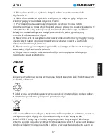 Предварительный просмотр 20 страницы Blaupunkt HR7BR Owner'S Manual