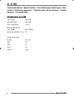 Preview for 8 page of Blaupunkt IC 10 SM Operating Instructions Manual