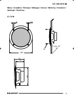 Preview for 9 page of Blaupunkt IC 170 Marine Dual Cone Installation Instructions Manual