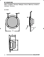 Preview for 10 page of Blaupunkt IC 170 Marine Dual Cone Installation Instructions Manual