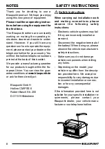 Preview for 4 page of Blaupunkt IDC A09 Operating And Installation Instructions