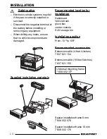 Предварительный просмотр 3 страницы Blaupunkt IDC-A09 Operating And Installation Manual