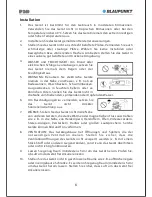 Предварительный просмотр 6 страницы Blaupunkt IP 240 Instruction Manual