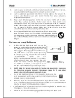 Предварительный просмотр 7 страницы Blaupunkt IP 240 Instruction Manual