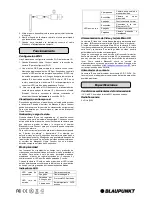 Preview for 12 page of Blaupunkt IPC-S1 Manual