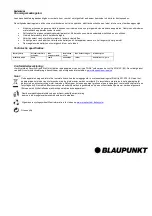 Предварительный просмотр 6 страницы Blaupunkt IR-S4 Quick Start Manual