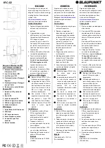 Preview for 2 page of Blaupunkt IRC-S2 Quick Start Manual