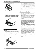 Предварительный просмотр 11 страницы Blaupunkt IVDP-01 Operating And Installation Instructions