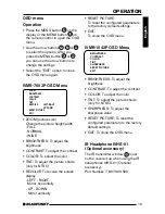 Preview for 13 page of Blaupunkt IVMR 1042P User Manual