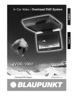 Preview for 1 page of Blaupunkt IVOD-1002 User Manual