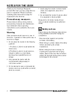 Preview for 8 page of Blaupunkt IVOD-1002 User Manual