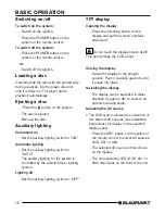 Preview for 16 page of Blaupunkt IVOD-1002 User Manual