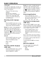 Preview for 20 page of Blaupunkt IVOD-1002 User Manual