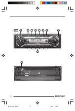 Предварительный просмотр 2 страницы Blaupunkt Key West MP36 Operating And Installation Instructions