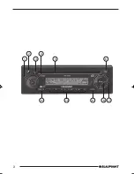 Предварительный просмотр 2 страницы Blaupunkt KIEL CD36 Operating Instructions Manual