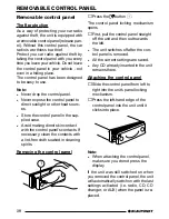 Предварительный просмотр 6 страницы Blaupunkt Konstanz CD31 Operating Instructions Manual