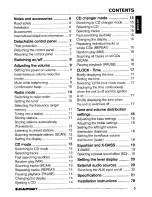 Предварительный просмотр 5 страницы Blaupunkt Laguna CD35 Operating And Installation Instructions