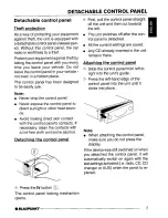 Предварительный просмотр 7 страницы Blaupunkt Laguna CD35 Operating And Installation Instructions