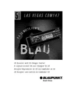 Blaupunkt Las Vegas CDM147 Owner'S Record предпросмотр