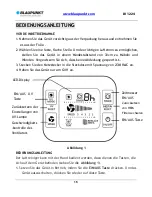 Preview for 16 page of Blaupunkt Lavender 1224 BAP-HC-I1224-U16X Instruction Manual