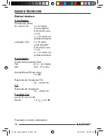 Предварительный просмотр 58 страницы Blaupunkt Lexington C32 Operating And Installation Instructions