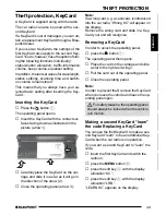 Предварительный просмотр 7 страницы Blaupunkt London CD70 Operating Instructions Manual