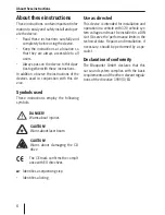 Preview for 6 page of Blaupunkt London MP37 Operating And Installation Instructions