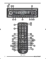 Предварительный просмотр 2 страницы Blaupunkt LONG BEACH DVD35 Operating Instructions Manual