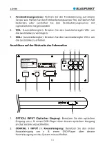 Предварительный просмотр 13 страницы Blaupunkt LS 195 Instruction Manual