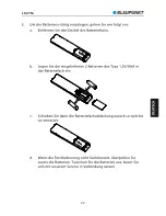 Предварительный просмотр 22 страницы Blaupunkt LS 275e Instruction Manual