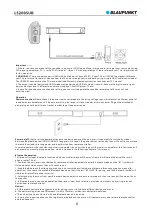 Preview for 10 page of Blaupunkt LS200SUB Owner'S Manual