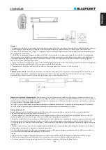 Preview for 21 page of Blaupunkt LS200SUB Owner'S Manual