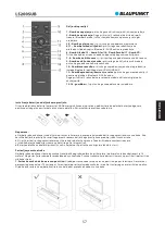 Preview for 59 page of Blaupunkt LS200SUB Owner'S Manual