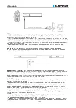 Preview for 102 page of Blaupunkt LS200SUB Owner'S Manual