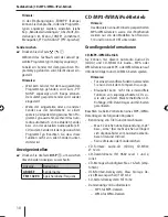 Preview for 10 page of Blaupunkt Madrid 210 Operating And Installation Instructions