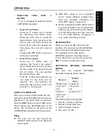 Предварительный просмотр 13 страницы Blaupunkt MANCHESTER 110 Operating And Installation Instructions