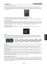 Preview for 59 page of Blaupunkt MB Series Owner'S Manual