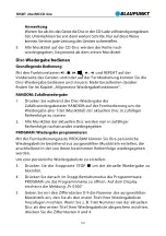 Preview for 33 page of Blaupunkt MC CD 42e Instruction Manual