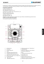 Предварительный просмотр 23 страницы Blaupunkt MC80BT Owner'S Manual