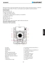 Предварительный просмотр 39 страницы Blaupunkt MC80BT Owner'S Manual