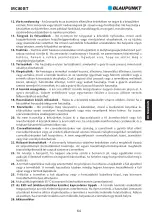 Предварительный просмотр 66 страницы Blaupunkt MC80BT Owner'S Manual