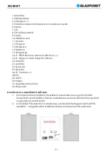 Предварительный просмотр 73 страницы Blaupunkt MC80BT Owner'S Manual