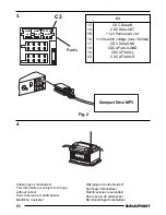 Предварительный просмотр 16 страницы Blaupunkt MDP01 Operating And Installation Manual