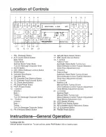 Предварительный просмотр 12 страницы Blaupunkt Memphis CR84 Owner'S Record