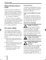 Предварительный просмотр 6 страницы Blaupunkt MEMPHIS MP66 Operating And Installation Instructions