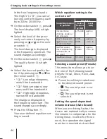 Предварительный просмотр 44 страницы Blaupunkt MEMPHIS MP66 Operating And Installation Instructions