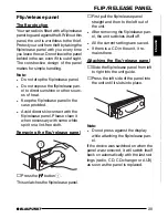 Предварительный просмотр 7 страницы Blaupunkt Modena CD51 Operating Instructions Manual