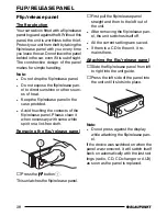 Предварительный просмотр 7 страницы Blaupunkt Modena CD52 Operating Instructions Manual