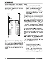 Предварительный просмотр 23 страницы Blaupunkt Modena MP54 Operating Instructions Manual